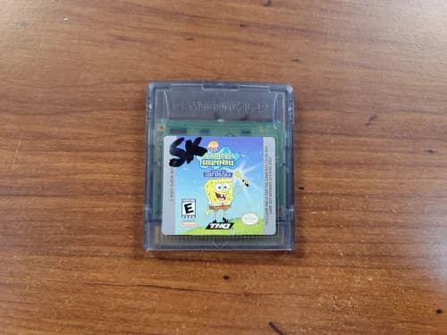 SpongeBob SquarePants: Legend of the Lost Spatula Nintendo Game Boy Color
