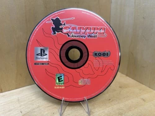 Saiyuki: Journey West (Playstation 1 PS1, 2001) Disc Only Tested