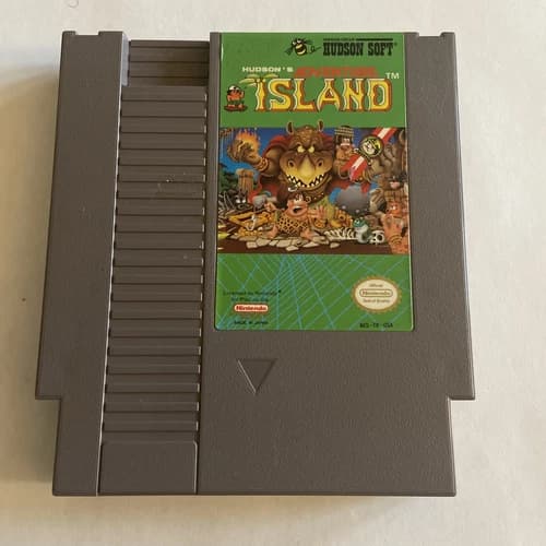 Hudson's Adventure Island - Nintendo NES Cartridge Only Authentic Tested
