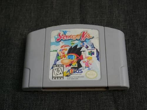 Snowboard Kids (N64) Authentic, Tested*, Cleaned, Cart Only, K-A Version