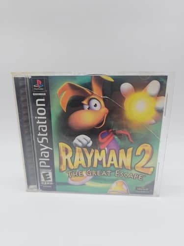 Rayman 2 The Great Escape (PlayStation 1 PS1) CIB Complete w/ Reg. Card - TESTED