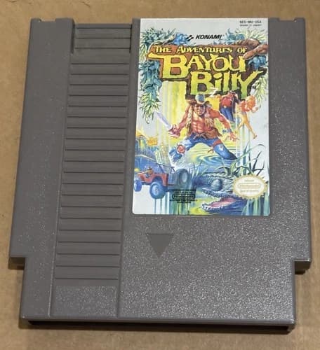 Nintendo NES The Adventures of Bayou Billy (Cleaned, Tested & Working)