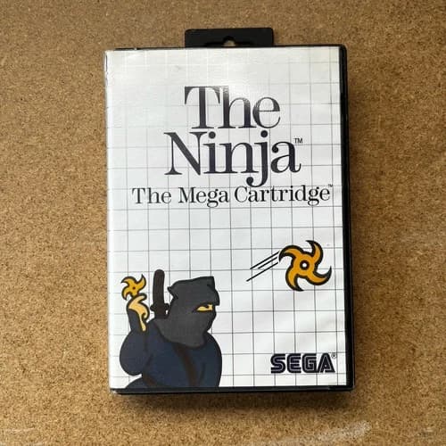 The Ninja - Sega Master System Game *FREE Next Day Post from Sydney*