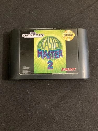 Blaster Master 2 for Sega Genesis 1992 Game Cartridge