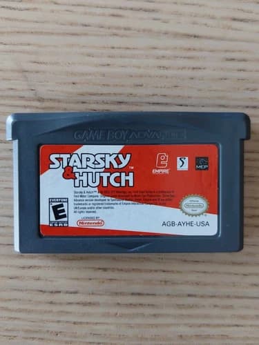 Starsky and Hutch for Game Boy Advance Game only Used Tested Good Condition