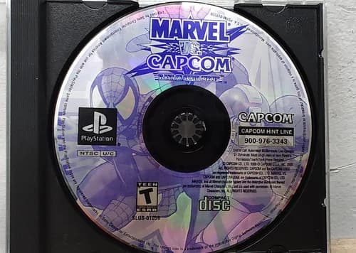 Marvel vs Capcom Clash of Super Heroes PlayStation Disc Only [WORN/NOT TESTED]