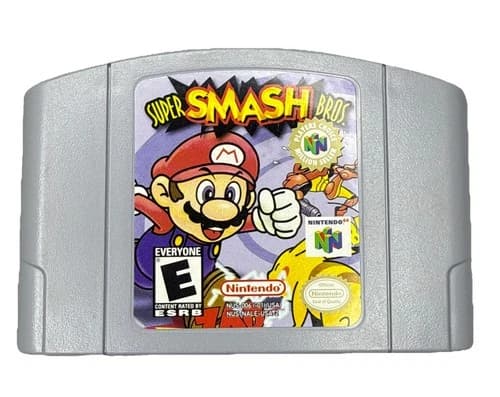 Super Smash Bros. (Nintendo 64, 1999) N64 - Authentic - Tested!