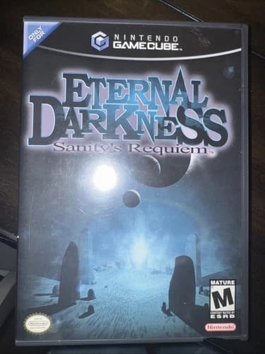 Eternal Darkness : Sanity's Requiem (Nintendo Gamecube 2002) CIB W/ Case, Manual