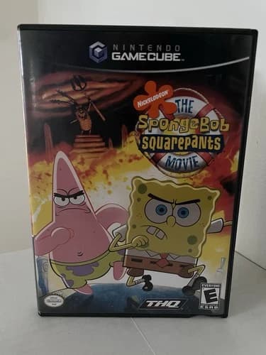 The SpongeBob SquarePants Movie Nintendo GameCube Complete Tested Ships Fast