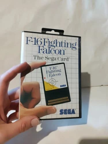 F-16 Fighting Falcon (Sega Master System, 1986) - Complete - Tested