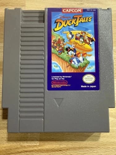 DuckTales NES Nintendo Authentic Tested Working
