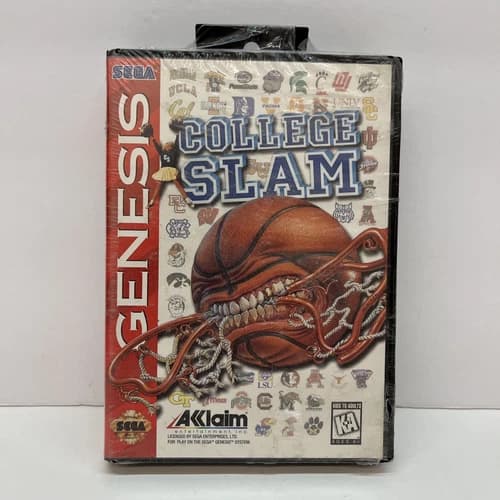 College Slam (Sega Genesis) New SHIPS NEXT DAY!