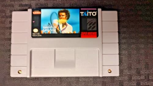 International Tennis Tour SNES Game Super Nintendo Wimbledon Pete Sampras