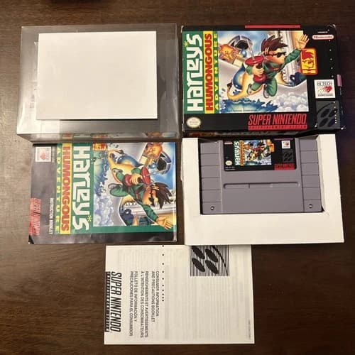 Harley's Humongous Adventure (Super Nintendo SNES) Complete - Authentic