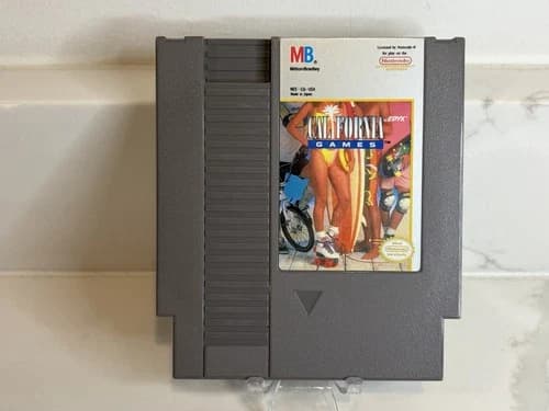 California Games - 1989 NES Nintendo Game - Cart Only - TESTED!