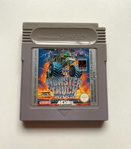 Monster Truck Wars | Nintendo GameBoy Classic | Original Game Module | Excellent