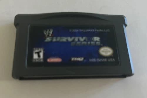 WWE Survivor Series (Nintendo Game Boy Advance, 2004) GBA Cartridge TESTED
