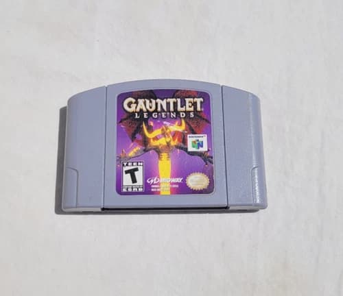 Gauntlet Legends - Nintendo 64 (N64) Working Cartridge 1995 Dragon OEM