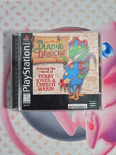 Blazing Dragons CIB W REG (PSone, PS1) TESTED & WORKS