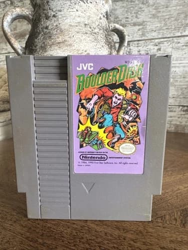 Boulder Dash (NES Nintendo) Cart Only - Tested - Free Shipping