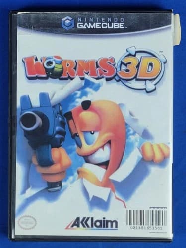 Worms 3D (Nintendo GameCube, 2004) Black Label