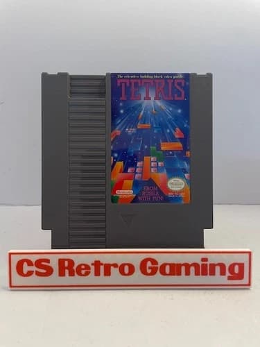 Tetris (Nintendo NES) Authentic Cleaned Tested Working