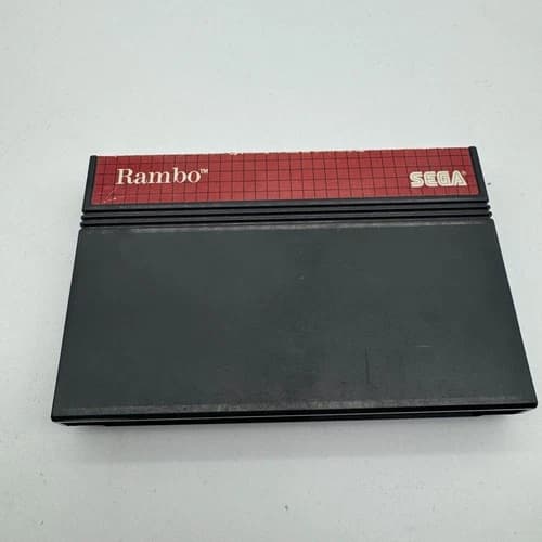 Rambo (Sega Master System SMS, 1986) Tested and Working