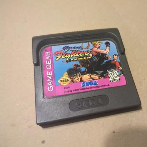 Virtua Fighter Animation (Sega Game Gear, 1996) Authentic Game Cartridge