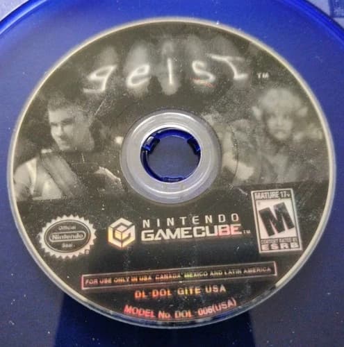 Nintendo Game Cube Geist 2005 Disc Only