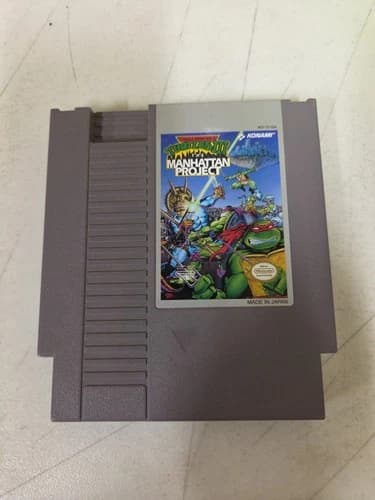 Teenage Mutant Ninja Turtles III: The Manhattan Project (Nintendo NES) TMNT