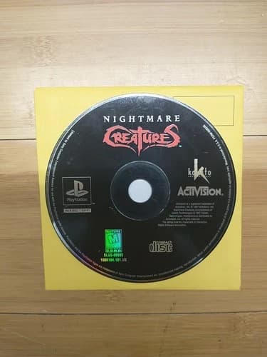 Nightmare Creatures PlayStation 1 PS1 Disc Only! Great Condition 👍