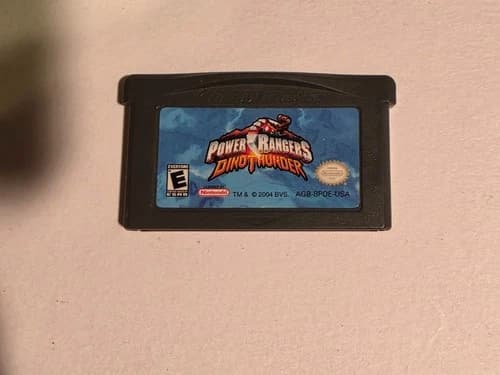 Power Rangers: Dino Thunder (Nintendo Game Boy Advance GBA, 2004) ☆ Authentic ☆