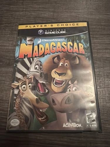 Madagascar Nintendo GameCube Tested Player’s Choice
