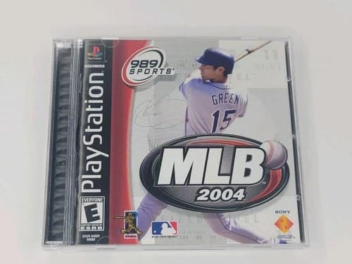 MLB 2004 (Sony PlayStation 1, 2003) PS1 CIB/Complete
