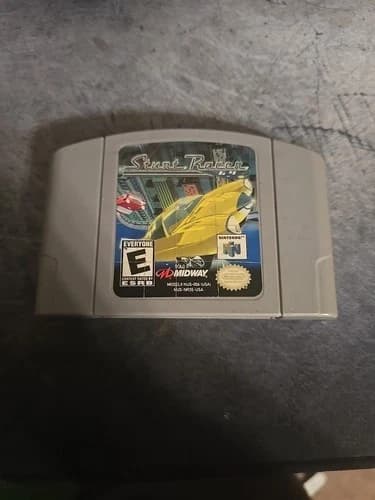 Stunt Racer 64 (Nintendo 64, USA) Race N64 Game Authentic Cartridge Only Tested