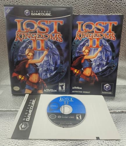 Lost Kingdoms II 2 CIB Complete In Box W/ Manual (Nintendo GameCube, 2003)