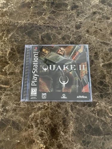 Quake 2 - Sony PlayStation 1 PS1 Tested Authentic Rare Clean And Minty