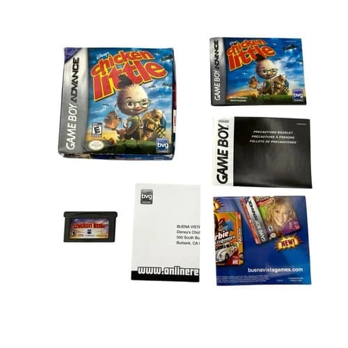 Chicken Little Nintendo Game Boy Advance CIB