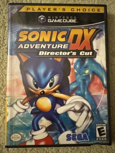 Sonic Adventure DX: Director's Cut (GameCube, 2004) Player's Choice - CIB