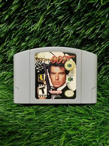 Goldeneye 007 Nintendo N64 Video Game 1997, Authentic Cartridge, Tested Working