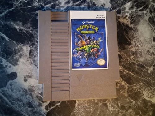 Monster In My Pocket Nintendo NES Authentic Tested Contacts Cleaned