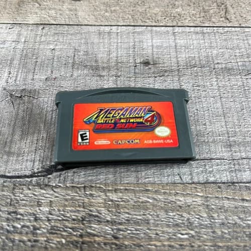 Mega Man Battle Network 4 Red Sun - Nintendo Game Boy Advance Video Game