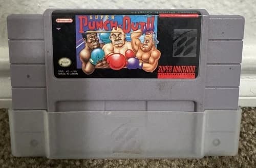 Super Nintendo SNES Super Punch Out! Cartridge Only