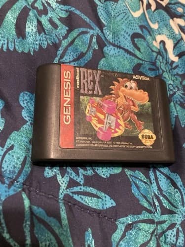 Radical Rex (Sega Genesis, 1994) Activision Game Only