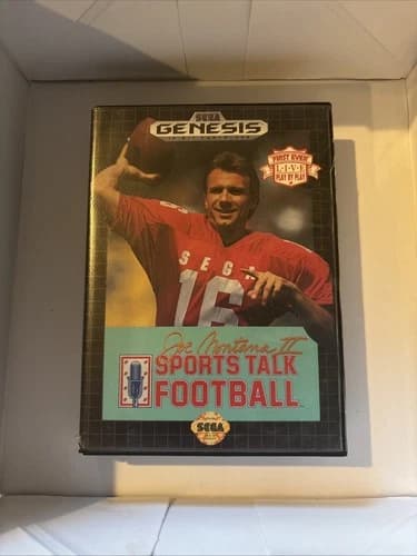 Joe Montana II Sports Talk Football (Sega Genesis, 1991