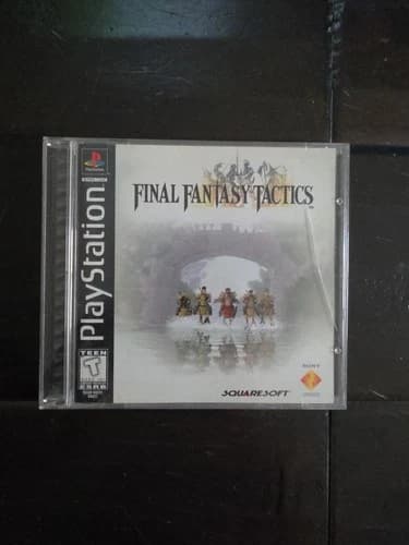 FINAL FANTASY TACTICS, PS1, PLAYSTATION 1, CIB, SQUARESOFT - Great Condition!