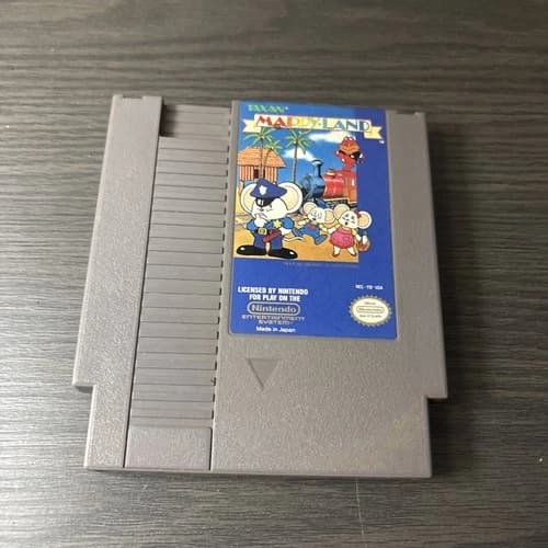 Mappy-Land (Nintendo Entertainment System) NES Authentic Tested