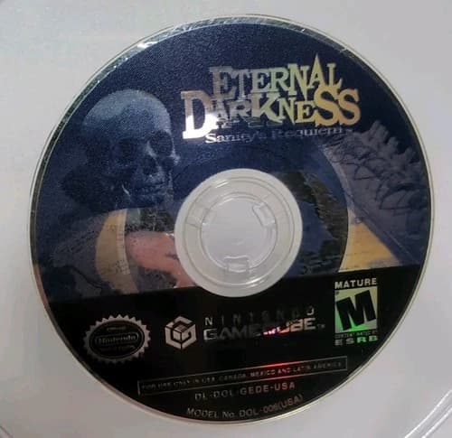 Eternal Darkness: Sanity’s Requiem (Nintendo GameCube, 2002) Disc Only!!