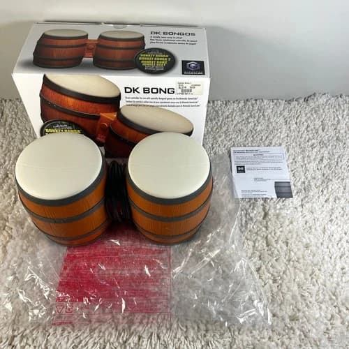 Nintendo Gamecube Donkey Kong Jungle Beat DK Bongos Complete in Box CIB Tested