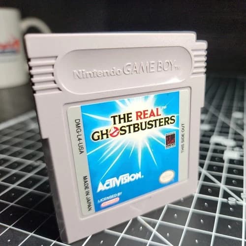 Real Ghostbusters (Nintendo GameBoy, 1993) Cartridge Tested and Works